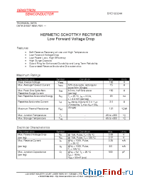 Datasheet SHD120244 manufacturer Sensitron