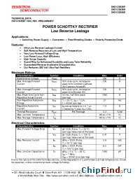 Datasheet SHD123636D manufacturer Sensitron