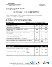 Datasheet SHD676112B manufacturer Sensitron