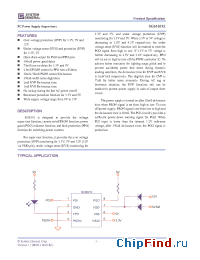 Datasheet SG6510 manufacturer System General