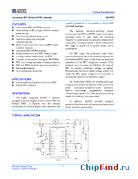 Datasheet SG6902 manufacturer System General