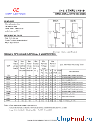 Datasheet 1N4450 manufacturer Shanghai Lunsure