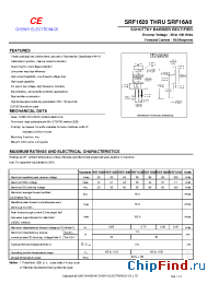 Datasheet SRF16A0 manufacturer Shanghai Lunsure