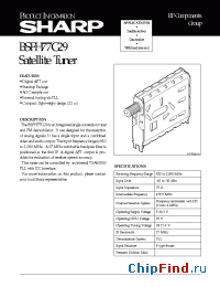Datasheet BSFH77G29 производства SHARP