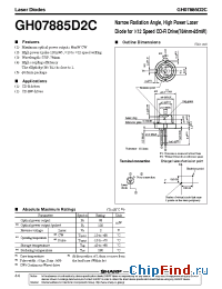 Datasheet GH07895A2C производства SHARP