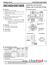 Datasheet GH5C105D3B manufacturer SHARP