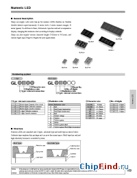 Datasheet GL3P507D manufacturer SHARP