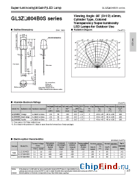 Datasheet GL3ZS804B0S manufacturer SHARP