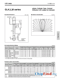 Datasheet GL4EG8 manufacturer SHARP