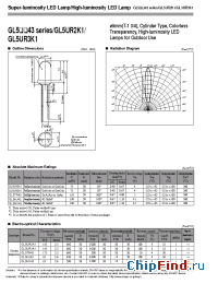 Datasheet GL5UR3K1 manufacturer SHARP