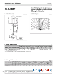 Datasheet GL6UR27 manufacturer SHARP