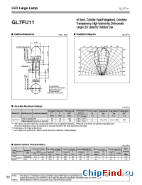 Datasheet GL7FU11 manufacturer SHARP
