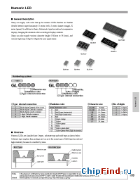 Datasheet GL8ET100 manufacturer SHARP