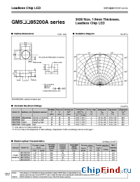 Datasheet GM5HY95200A manufacturer SHARP