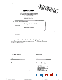 Datasheet GP1UM271XK manufacturer SHARP