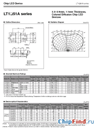 Datasheet LT1H51A manufacturer SHARP
