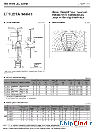 Datasheet LT1T21A manufacturer SHARP