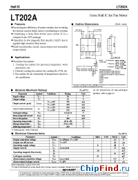 Datasheet LT202 manufacturer SHARP