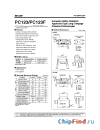 Datasheet PC120FP manufacturer SHARP