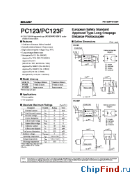 Datasheet PC123YN2 manufacturer SHARP
