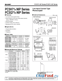 Datasheet PC3Q710NIP manufacturer SHARP