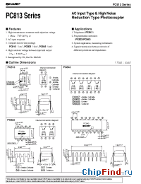 Datasheet PC823A manufacturer SHARP