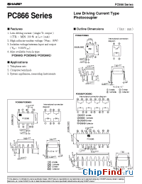 Datasheet PC8D66Q manufacturer SHARP