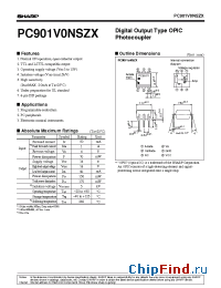 Datasheet PC901V0NSZX manufacturer SHARP
