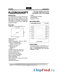 Datasheet RJ23N3AA0PT manufacturer SHARP