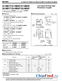 Datasheet S21MD9T manufacturer SHARP