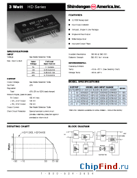 Datasheet HDF0505 manufacturer Shindengen