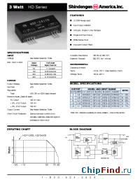 Datasheet HDF2415D manufacturer Shindengen