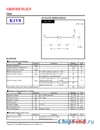 Datasheet K1V8 manufacturer Shindengen