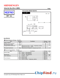 Datasheet M2FM3 manufacturer Shindengen