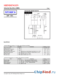 Datasheet SF10JC6 manufacturer Shindengen