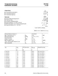 Datasheet B57164-K103 manufacturer Siemens