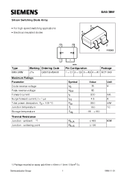 Datasheet BAS28W manufacturer Siemens