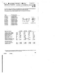 Datasheet BC108A manufacturer Siemens