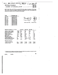 Datasheet BC179C manufacturer Siemens