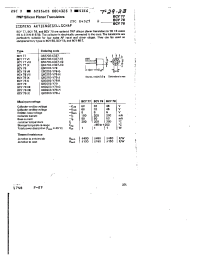 Datasheet BCY77 manufacturer Siemens