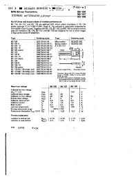 Datasheet BD137 производства Siemens