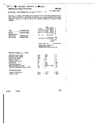 Datasheet BD524 manufacturer Siemens