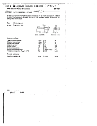 Datasheet BF926 manufacturer Siemens