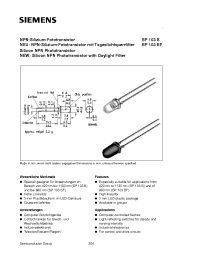 Datasheet BP103B-2 manufacturer Siemens