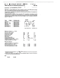 Datasheet BSV65 manufacturer Siemens