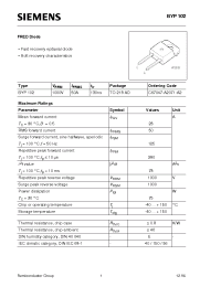 Datasheet C67047-A2071-A2 manufacturer Siemens