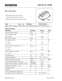 Datasheet C67076-A2012-A70 manufacturer Siemens