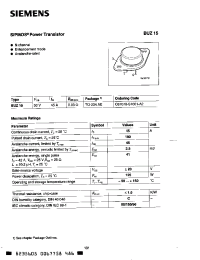 Datasheet C67078-S1001-A2 manufacturer Siemens