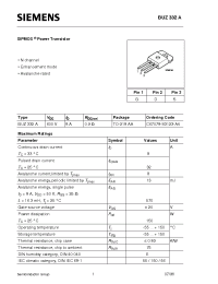 Datasheet C67078-S3123-A4 manufacturer Siemens