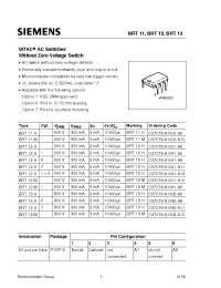 Datasheet C67079-A1001-A6 manufacturer Siemens